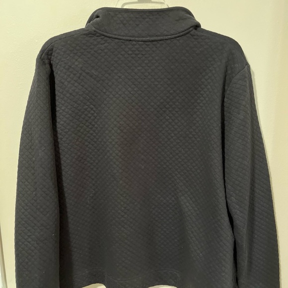 Croft and Barrow Black Quilted Look Jacket -XL - Picture 3 of 6